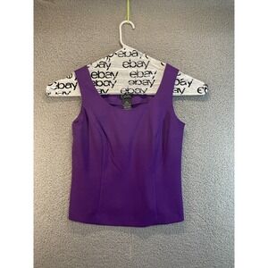 Studio Collection‎ Navy Blue Sleelveless Shirt Size 10